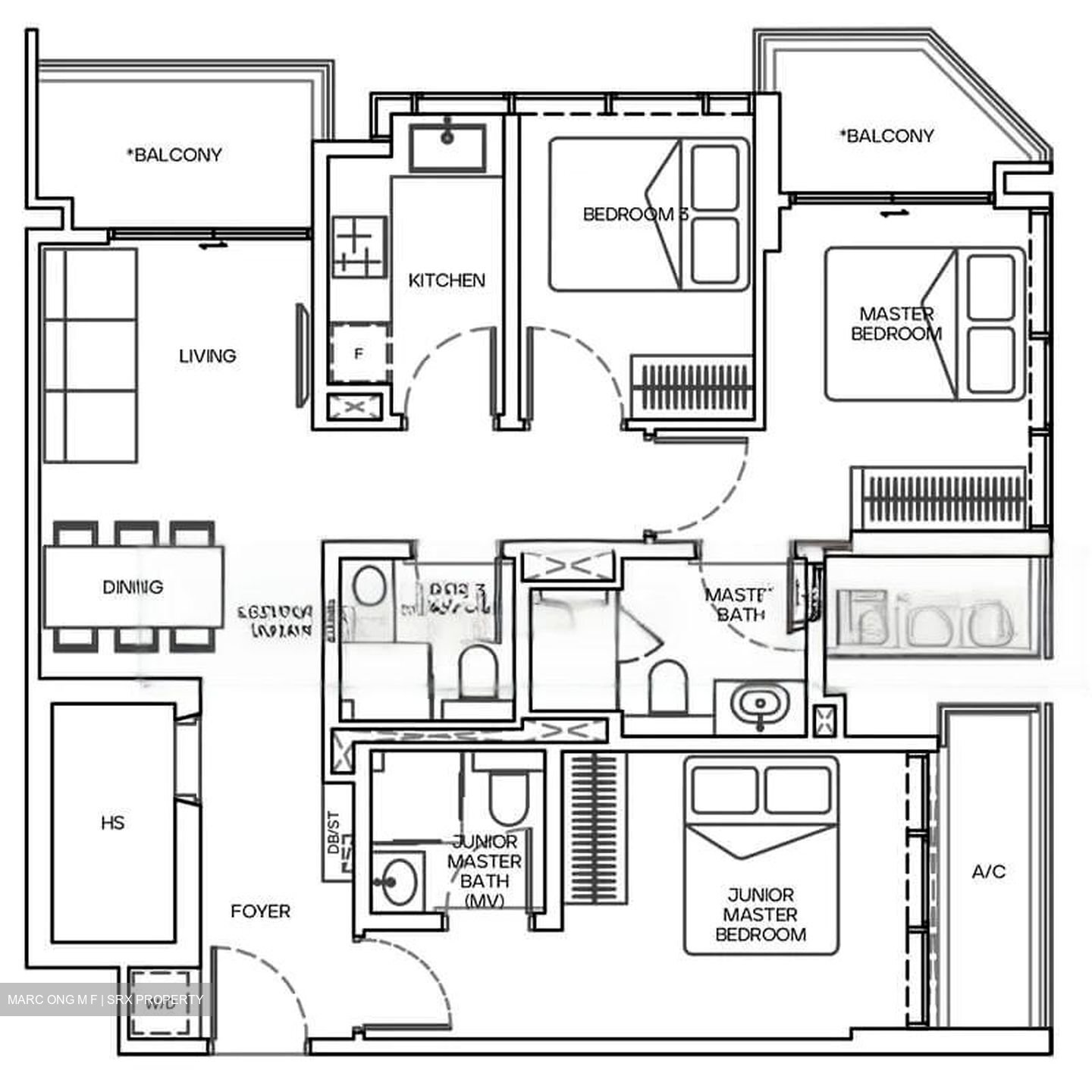 Mori (D14), Apartment #457329391